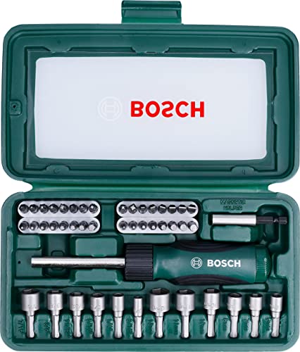 Bosch 46-Piece Screwdriver Bit set, with Screwdriver Bits and 12 Nutsetters - Image 3