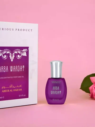 Abeer Al Haram Arba Wardat  Alcohol Free Attar Perfume Luxurious Product (12 ml)