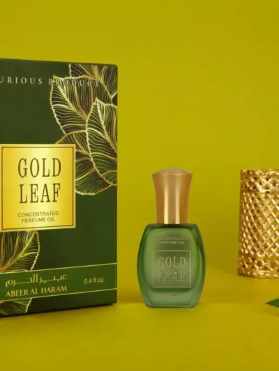 Abeer Al Haram Gold Leaf Alcohol Free Attar Perfume Luxurious Product (12 ml)