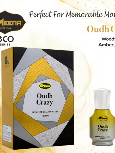 Meena Fragrances Oudh Crazy (10 ML) - Eco Series