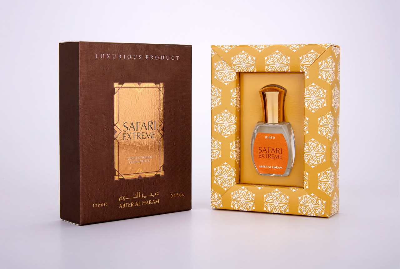 Abeer Al Haram Safari Extreme Alcohol Free Attar Perfume Luxurious Product (12 ml)