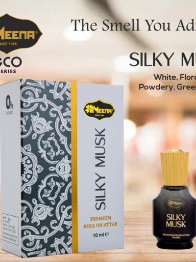 Meena Fragrances Silky Musk (10 ML) - Eco Series
