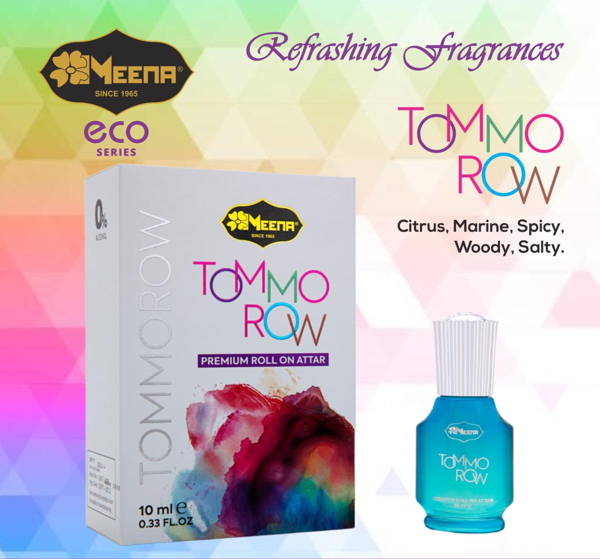 Meena Fragrances Tommorow (10 ML) - Eco Series