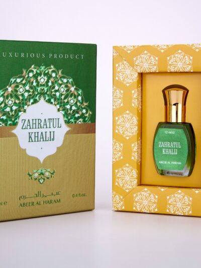 Abeer Al Haram Zahratul Khalij Alcohol Free Attar Perfume Luxurious Product (12 ml)