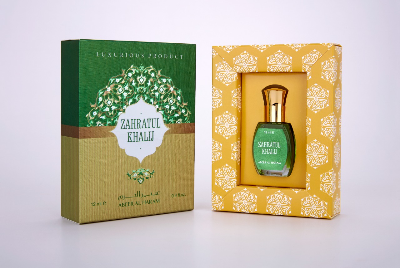 Abeer Al Haram Zahratul Khalij Alcohol Free Attar Perfume Luxurious Product (12 ml)